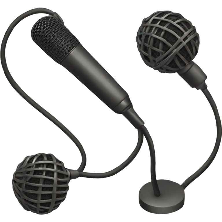 microphone vintage emoji