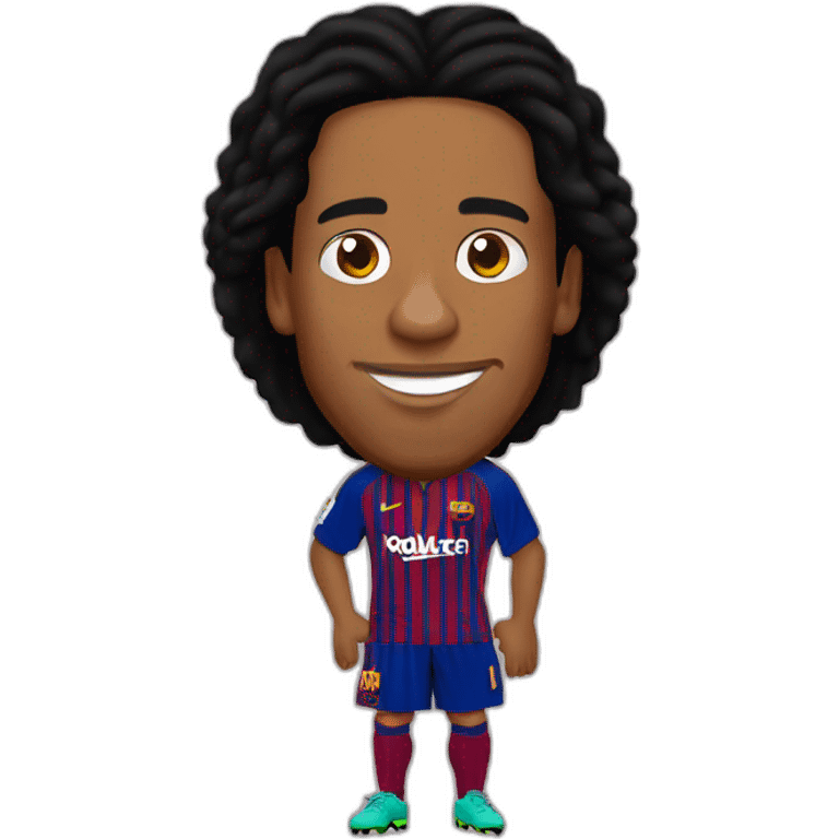 Ronaldinho Barcelone emoji