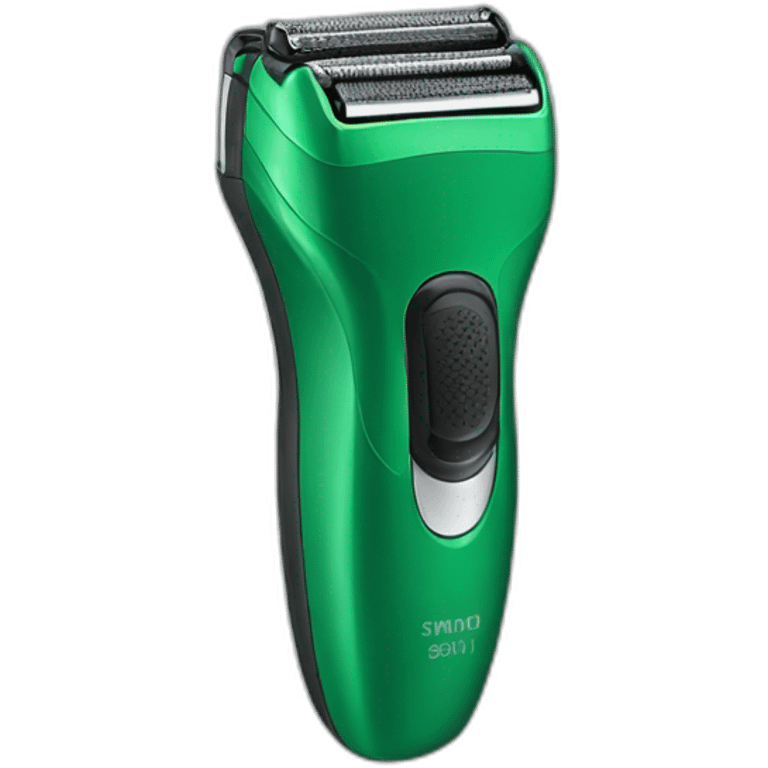 hair shaver green emoji