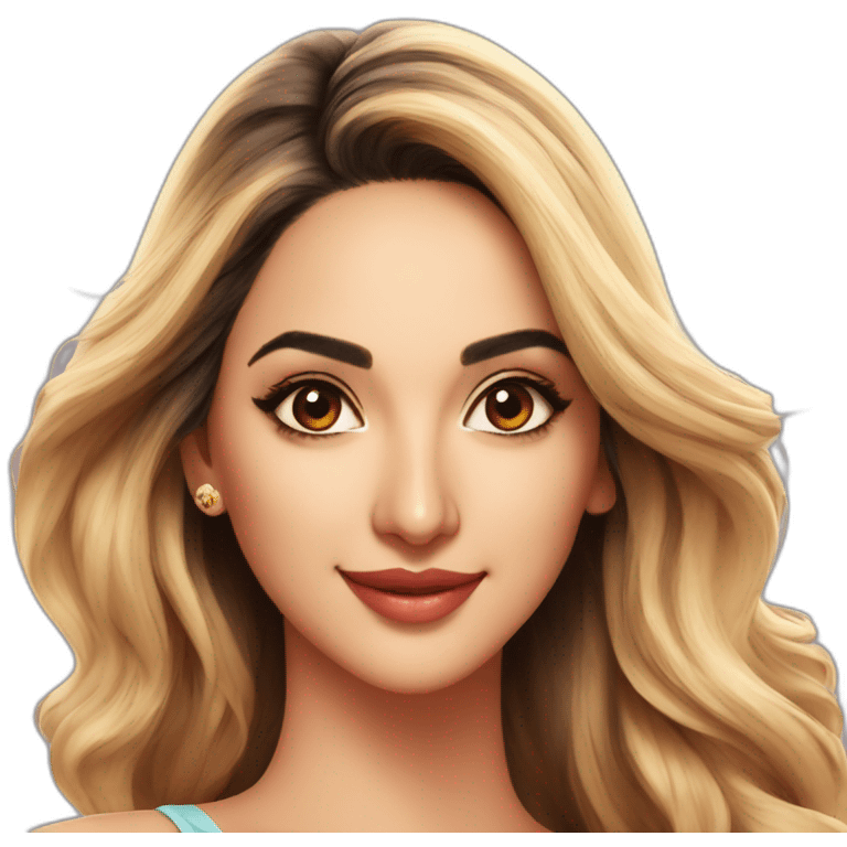 Kiara advani emoji