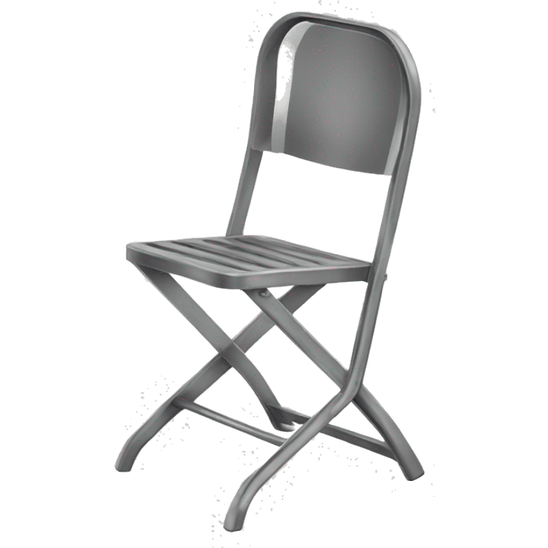 steel folding chair emoji