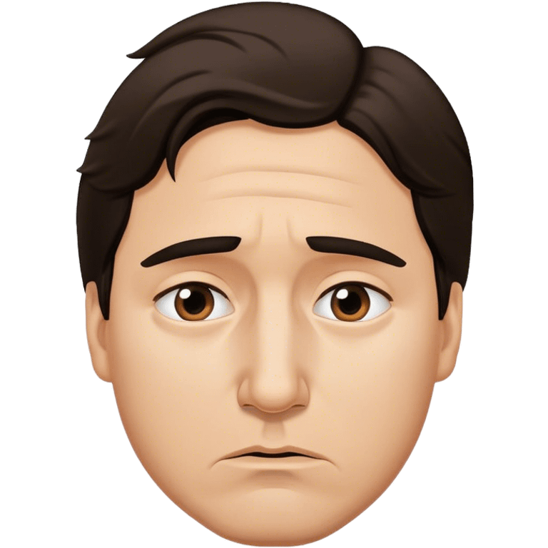 Sad Canadian booger and Justin Trudeau  emoji