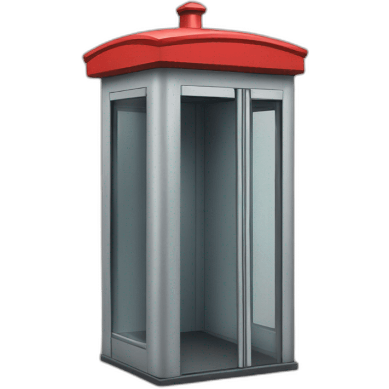 phone booth emoji