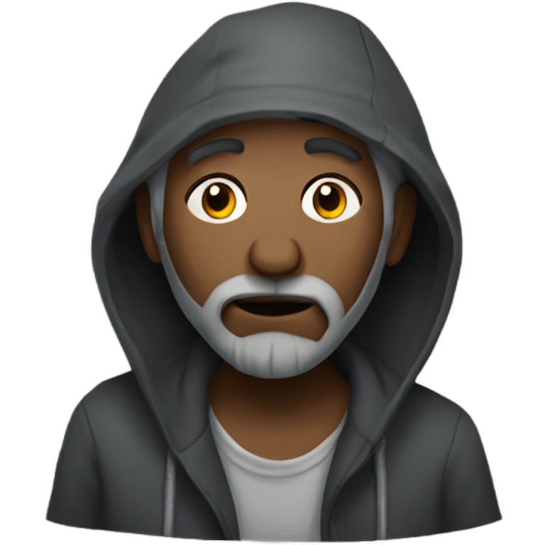 Homeless person emoji