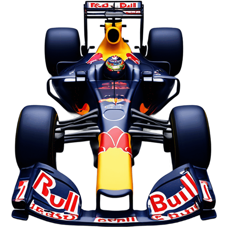 RB22 red bull racing car in formula 1 emoji