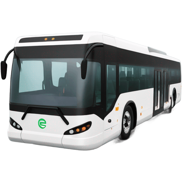 Electric bus emoji