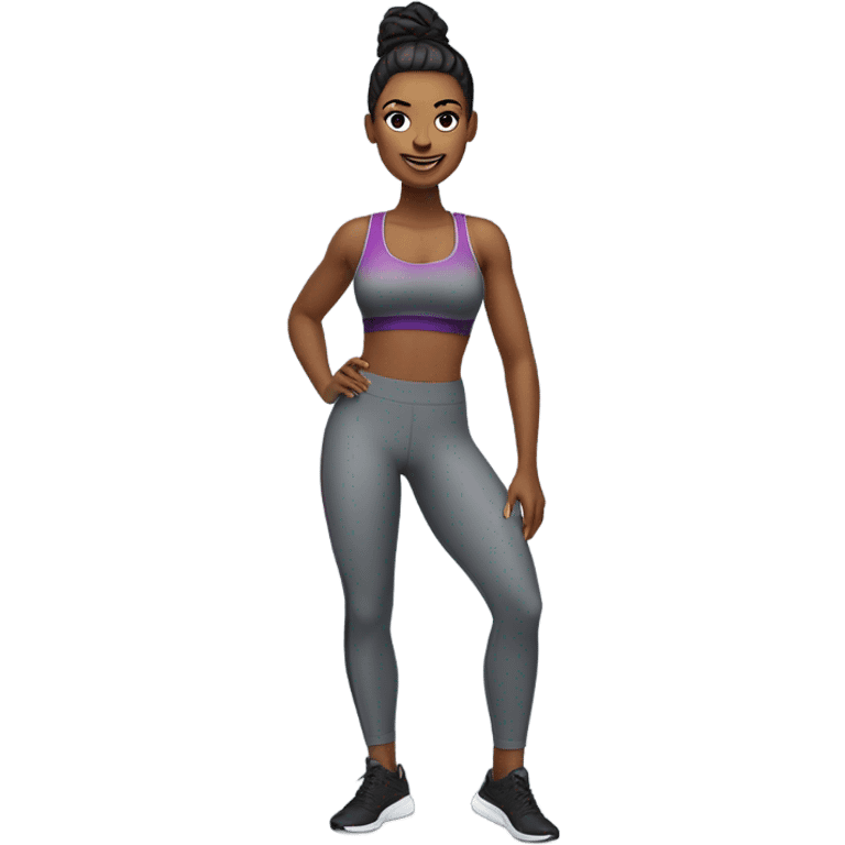 Coquette gym ￼ emoji