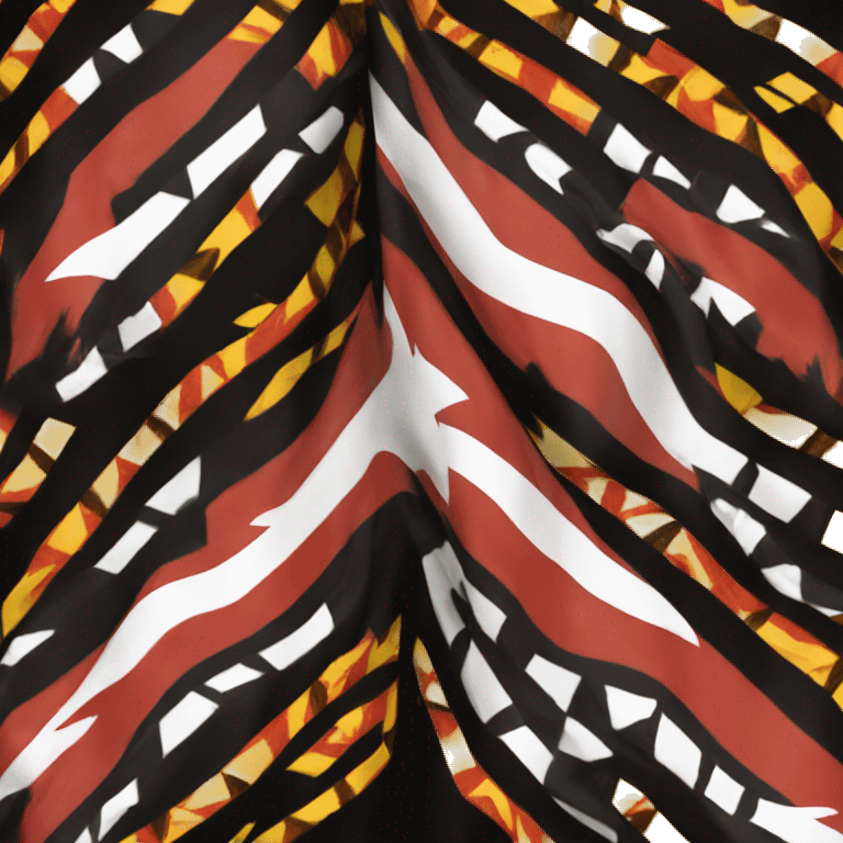 Aboriginal flag emoji