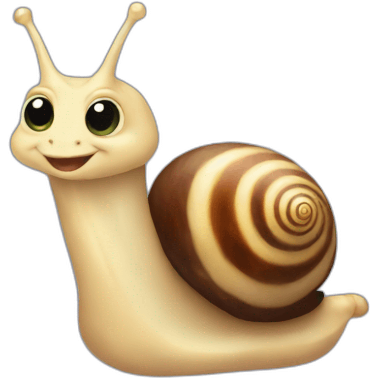 Baby man snail emoji