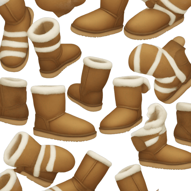 Christmas uggs emoji