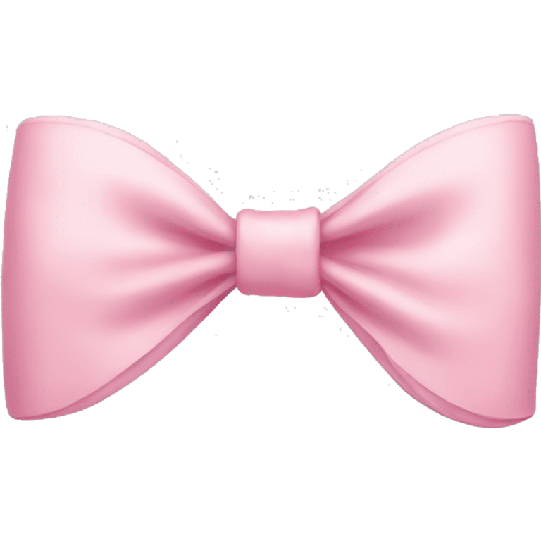 Light pink bow emoji