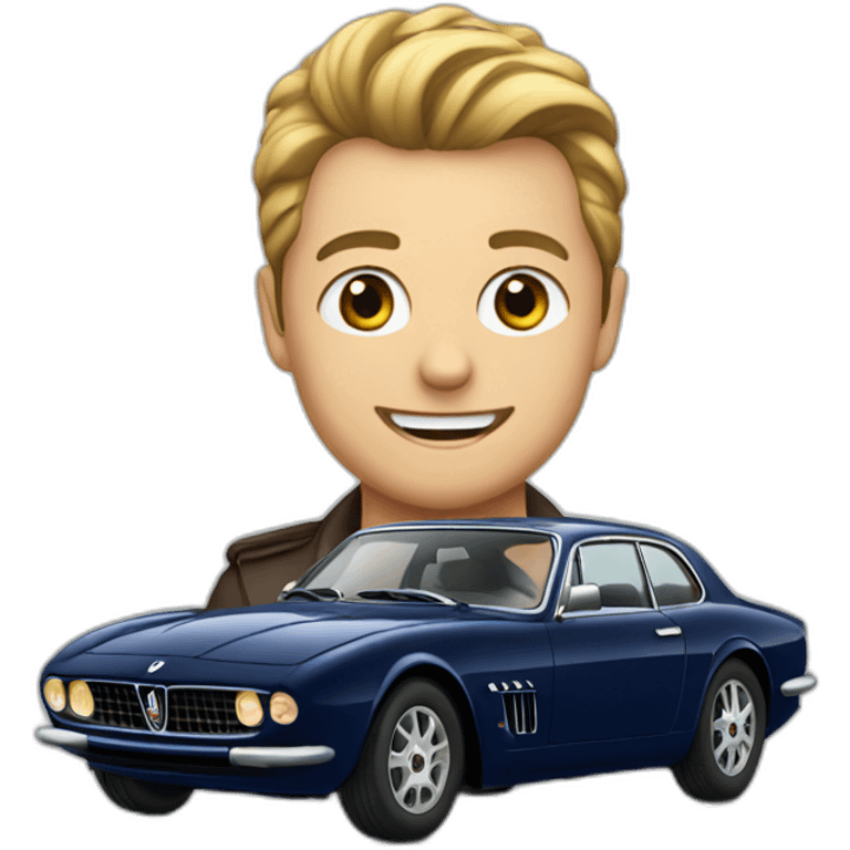 maserati doing emoji