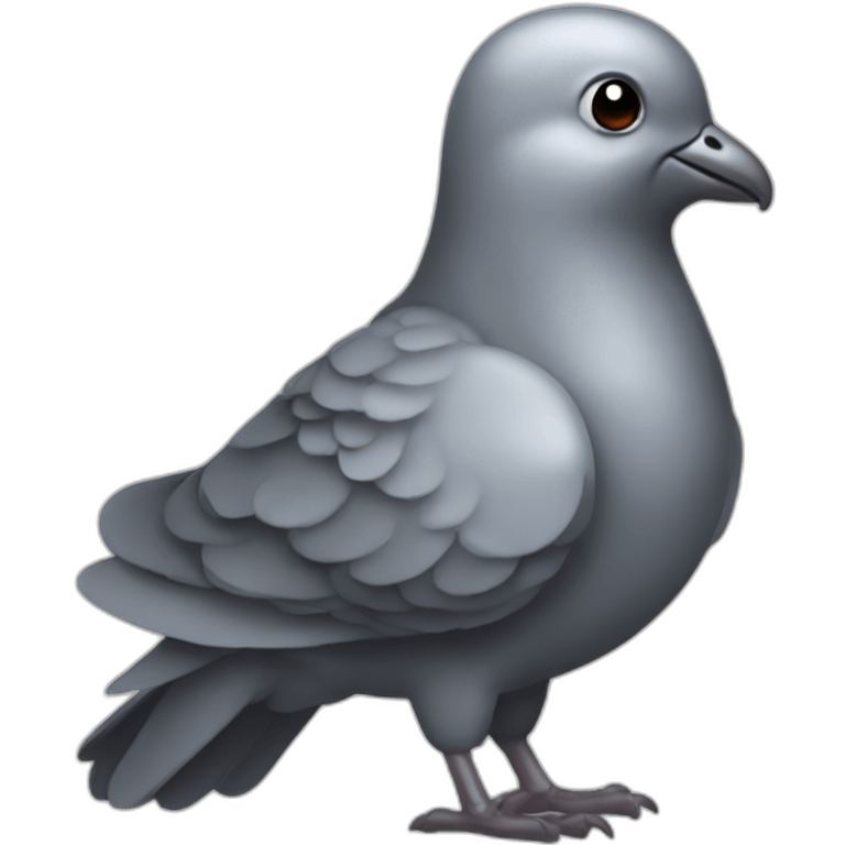 metal pigeon emoji