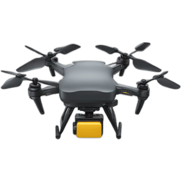 Drone with shades emoji