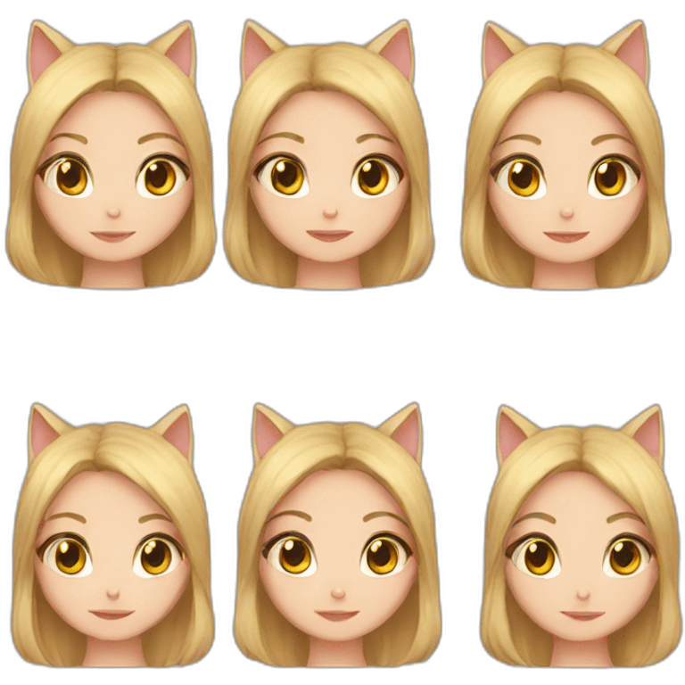 Catgirl emoji