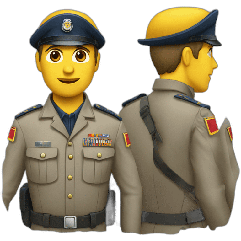 Trooper romania emoji