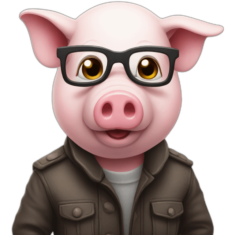 cinephile pig emoji