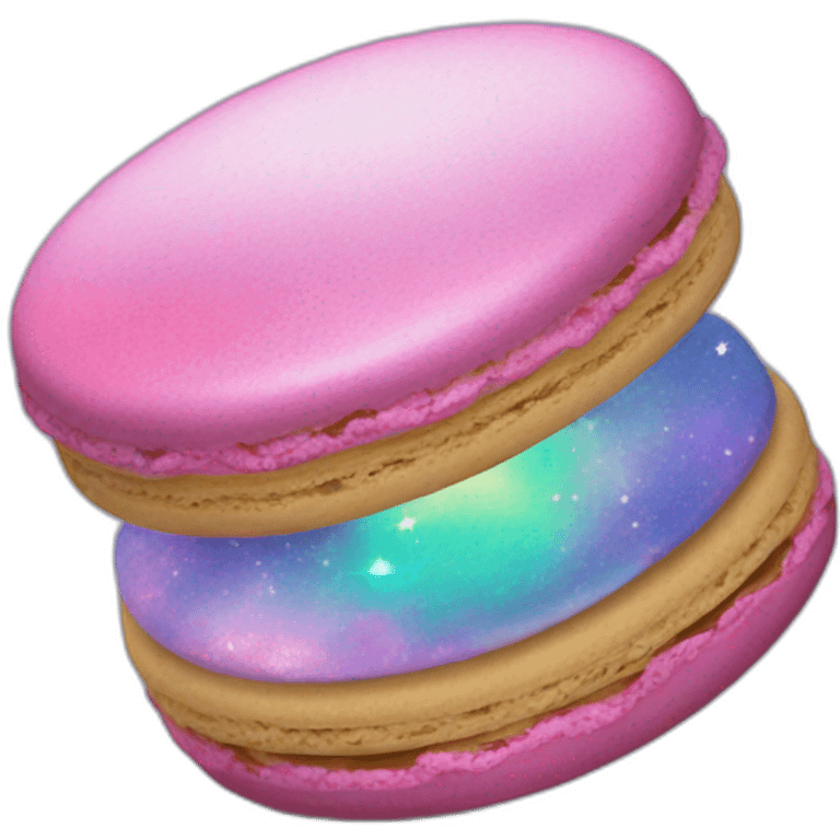 galaxy macaron emoji