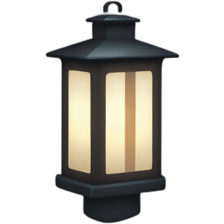 christian Lantern Light A lantern illuminating a dark path emoji