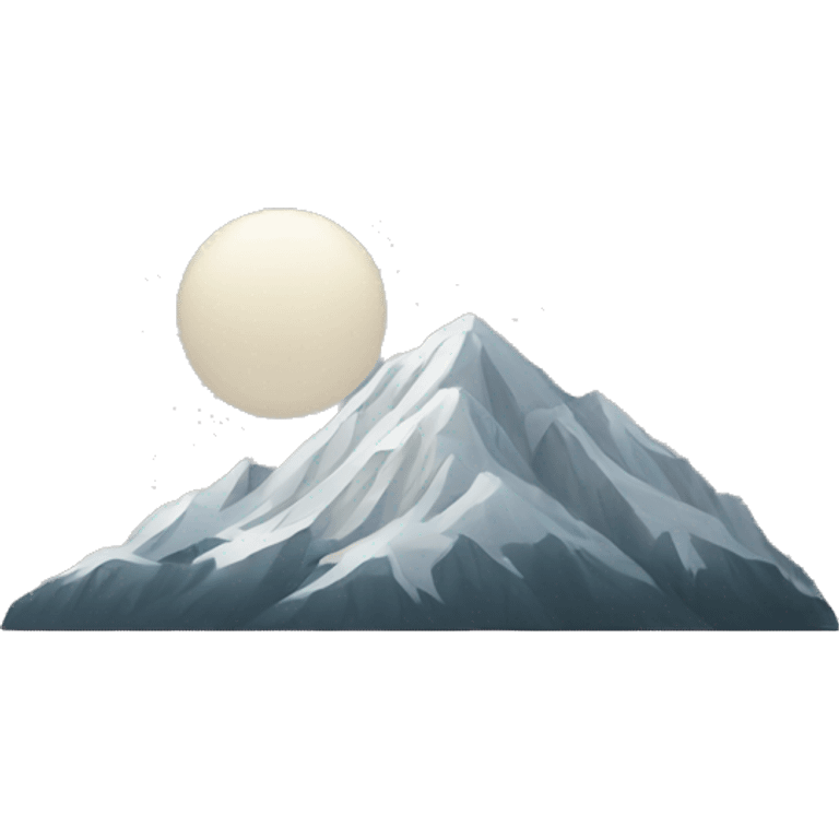 mountain emoji