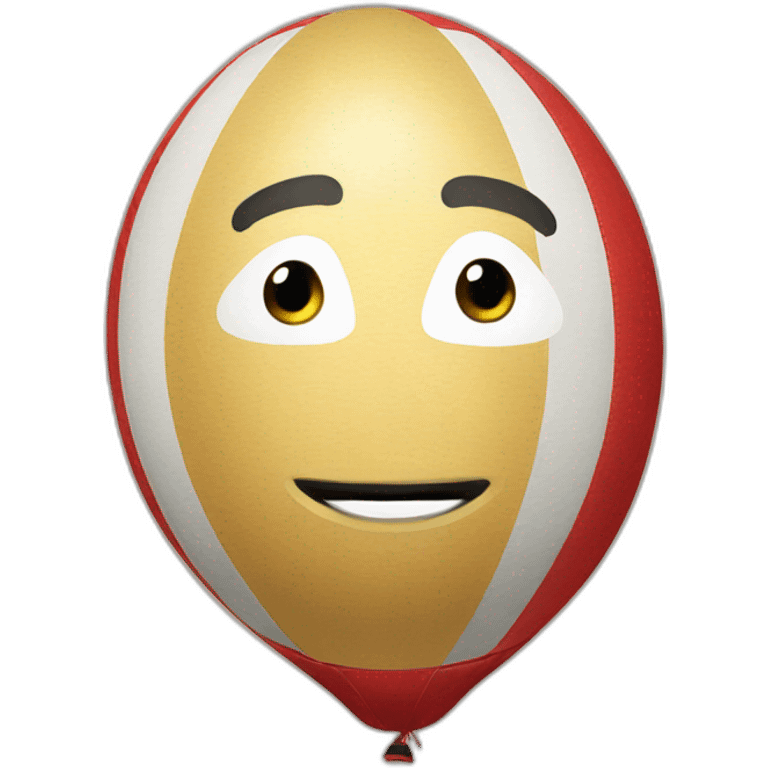 Ballon de rugby emoji