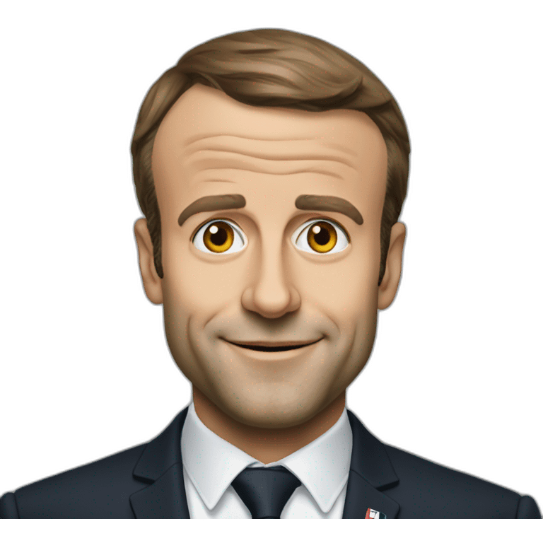 Emmanuel Macron emoji