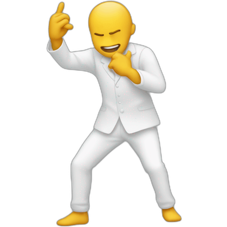 Humain qui fais un dab  emoji