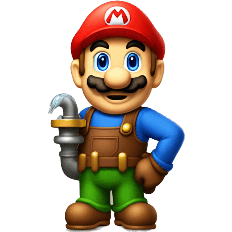 mario bros theme plumbing emoji