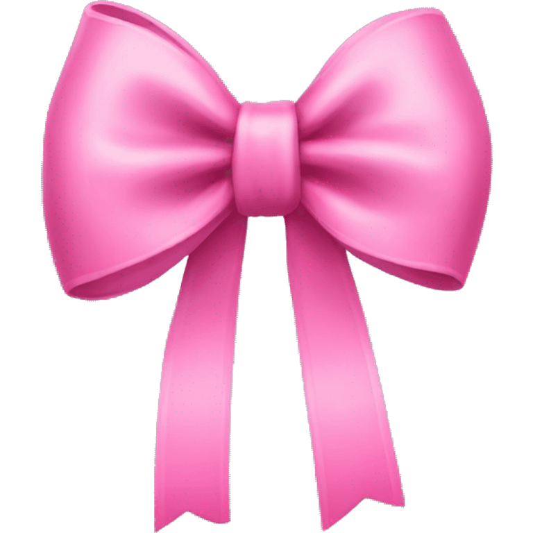 Pink bow  emoji