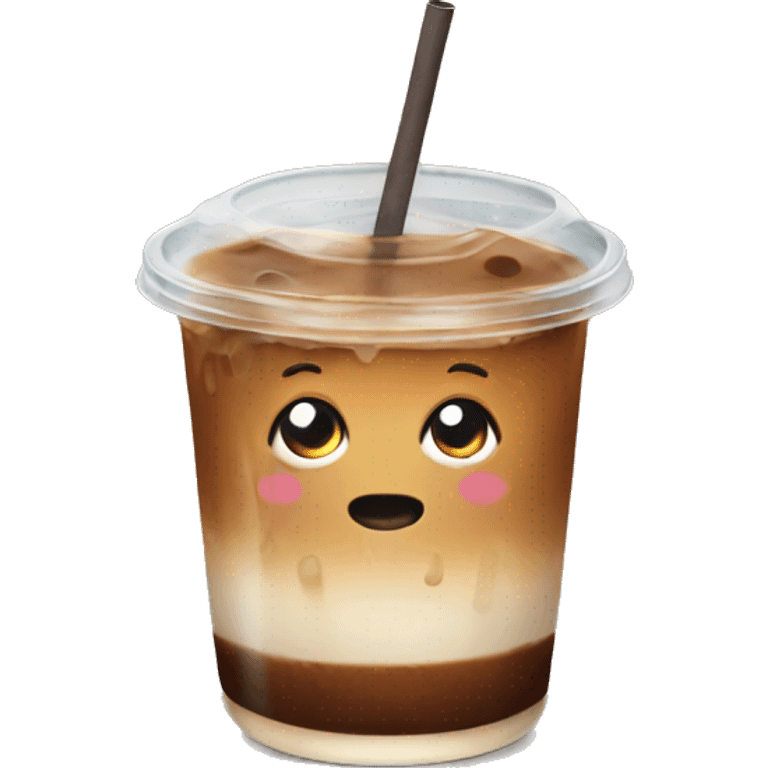 iced coffee emoji