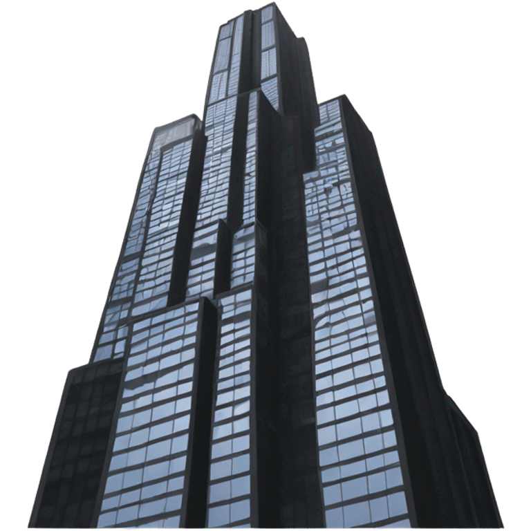 Willis tower silhouette emoji