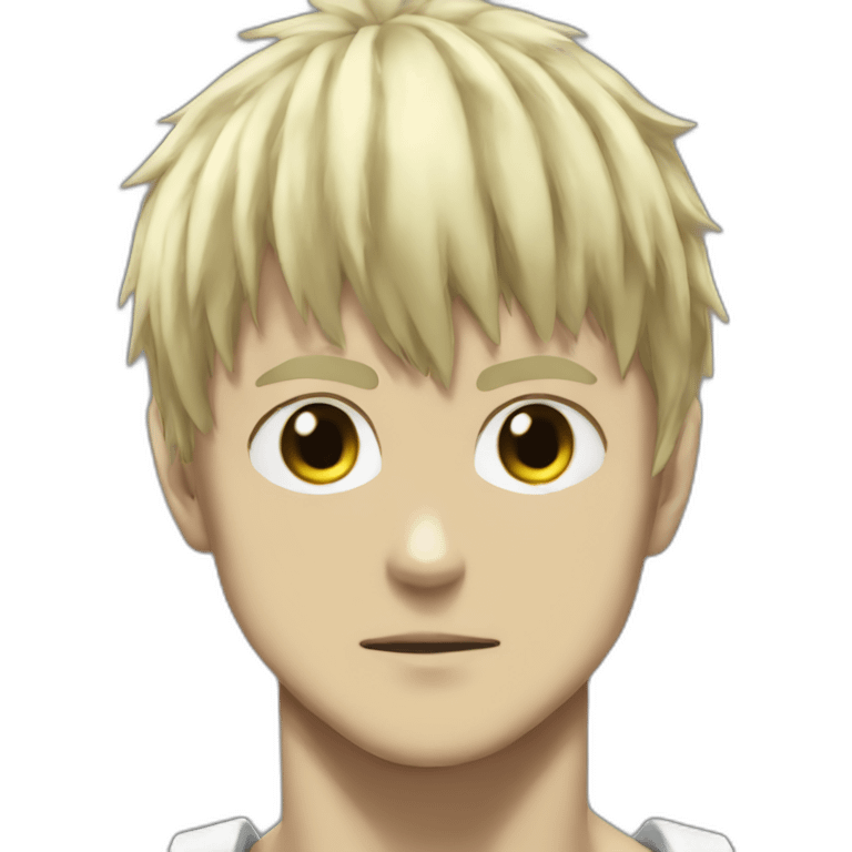 Genos one punch man emoji