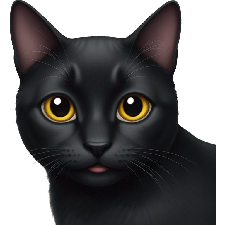 black cat emoji