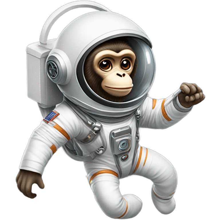 Space monkey emoji