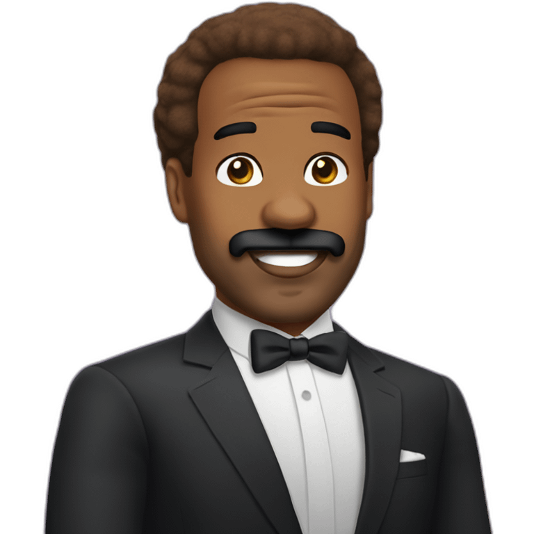 steve harvey with hair emoji