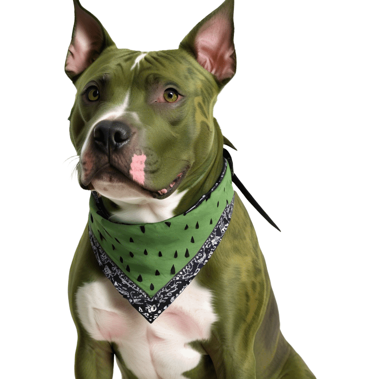 brindle pitbull emoji