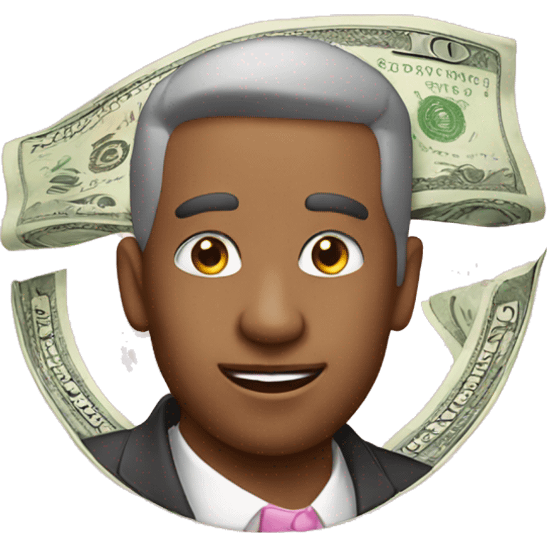 Pink money emoji