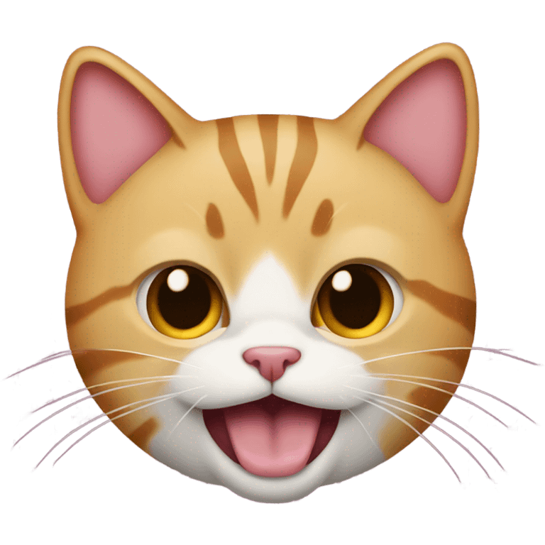 cat sticking tongue out emoji