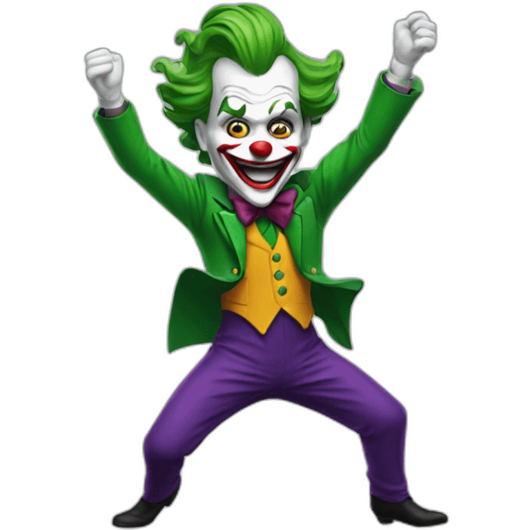 joker dancing emoji