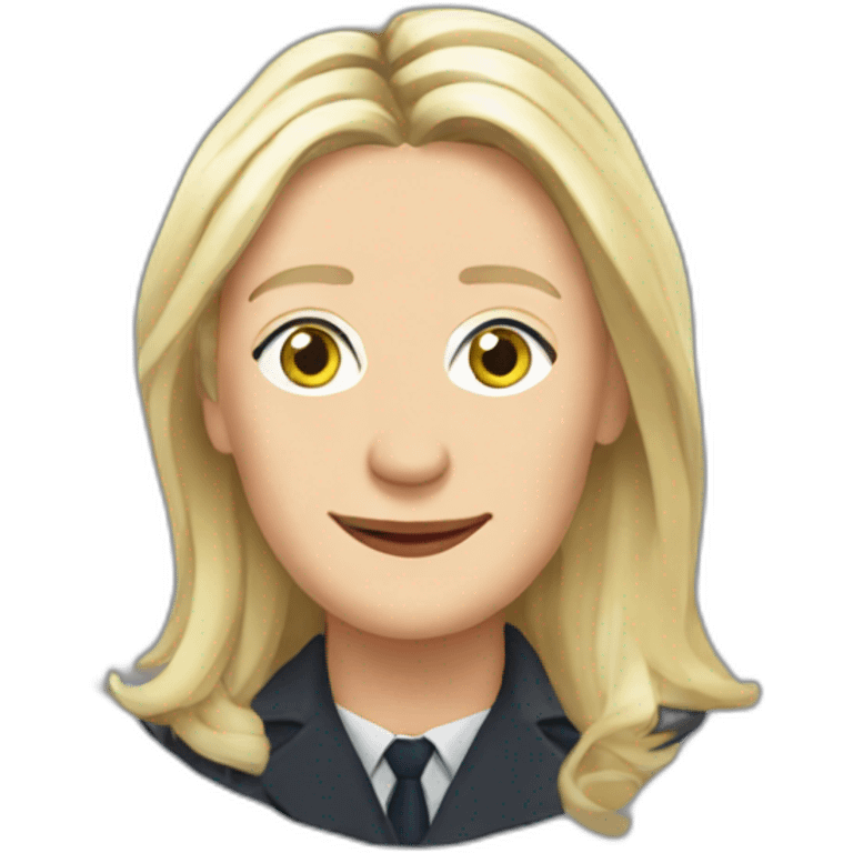 France Marine Lepen political emoji