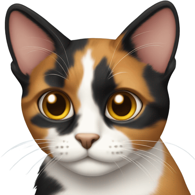 Calico cat emoji