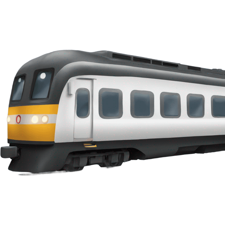 A train facing rightward  emoji