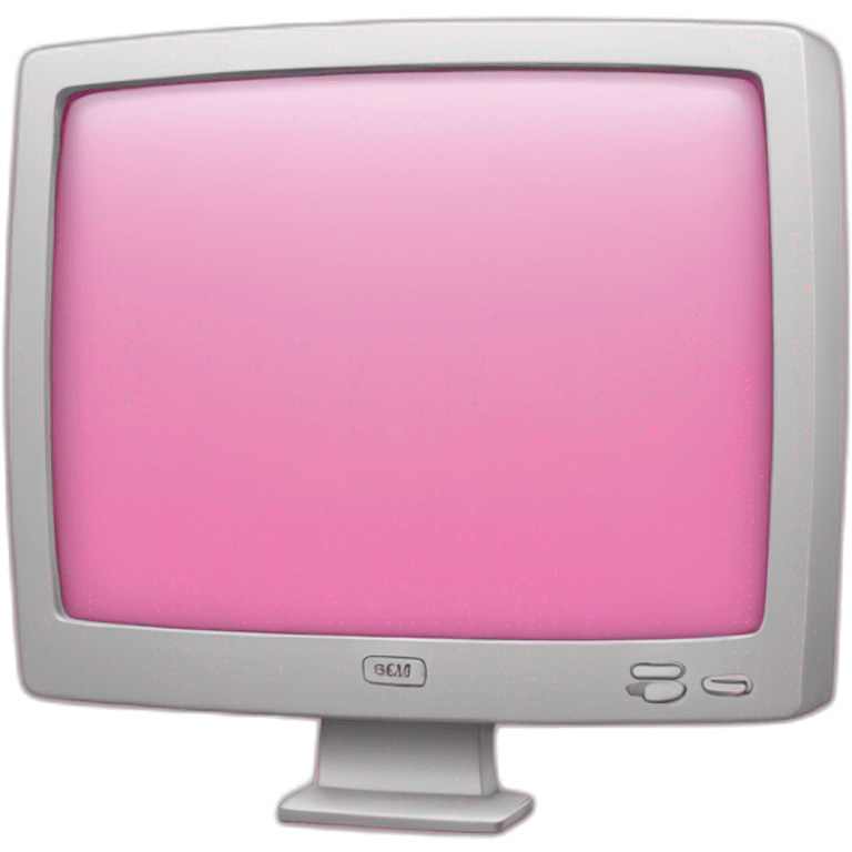 pink screen emoji