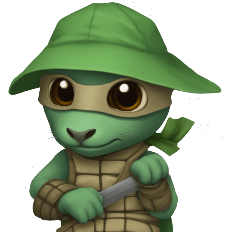 Splinter rat turtle ninja  emoji