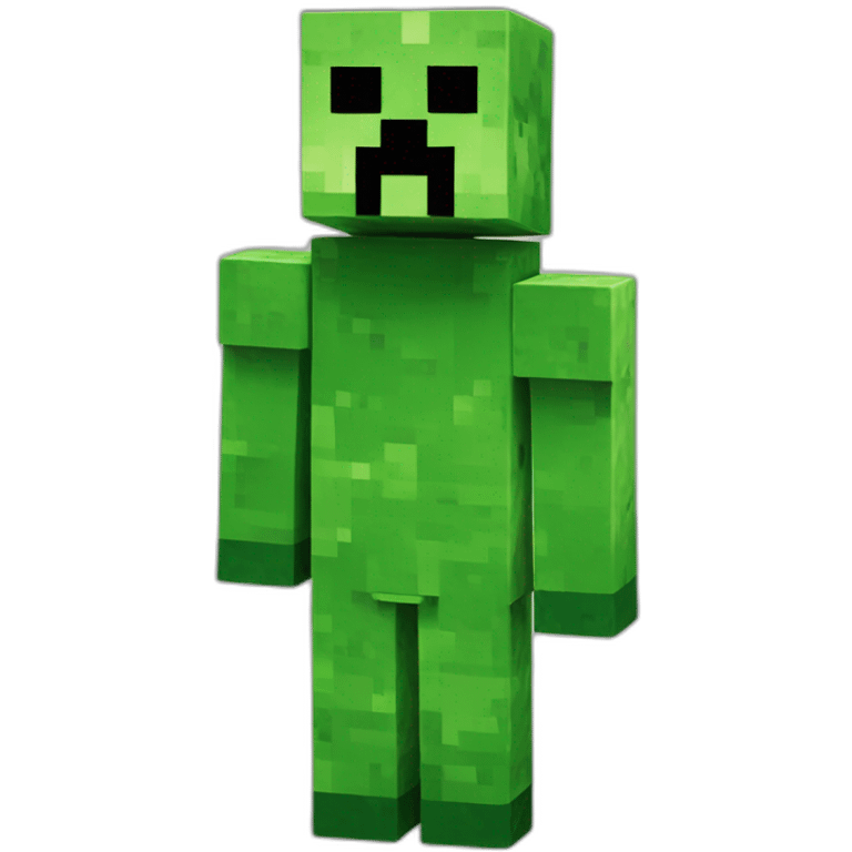 Minecraft creeper not human emoji