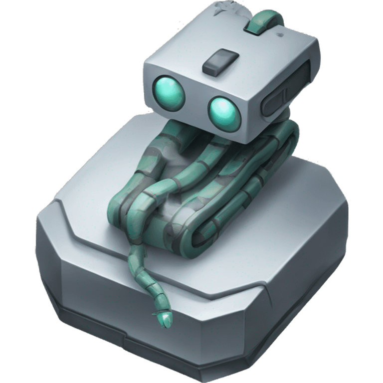 robot chip snake emoji