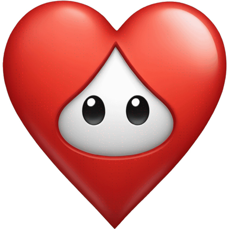 Red heart with teardrop emoji