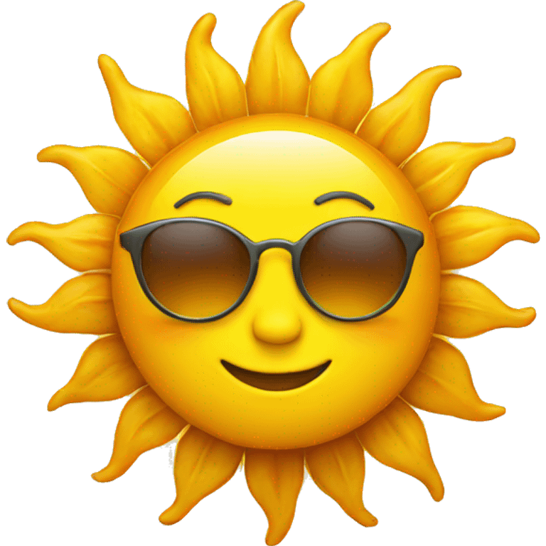 Sun emoji