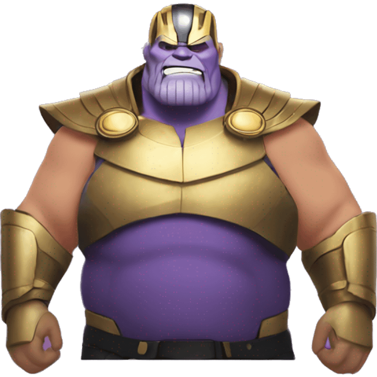 Gay fat thanos  emoji