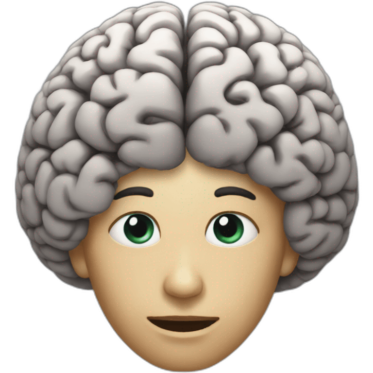 dark brain emoji